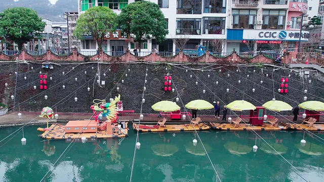 龙船竹筏和花船竹筏定制项目概况-逸动科技